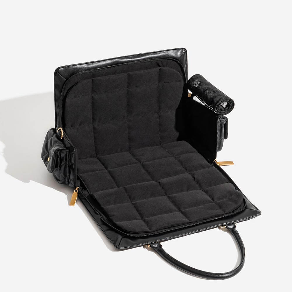 Large Carrying Stylish Multi-Functional Human-Dog Shared Travel Pet Bag - Wandering Tail - Image 13