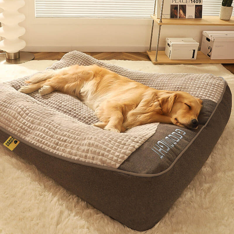 Large Thick Scratch-resistant Spine Protection Dog Cushion Bed - Image 10