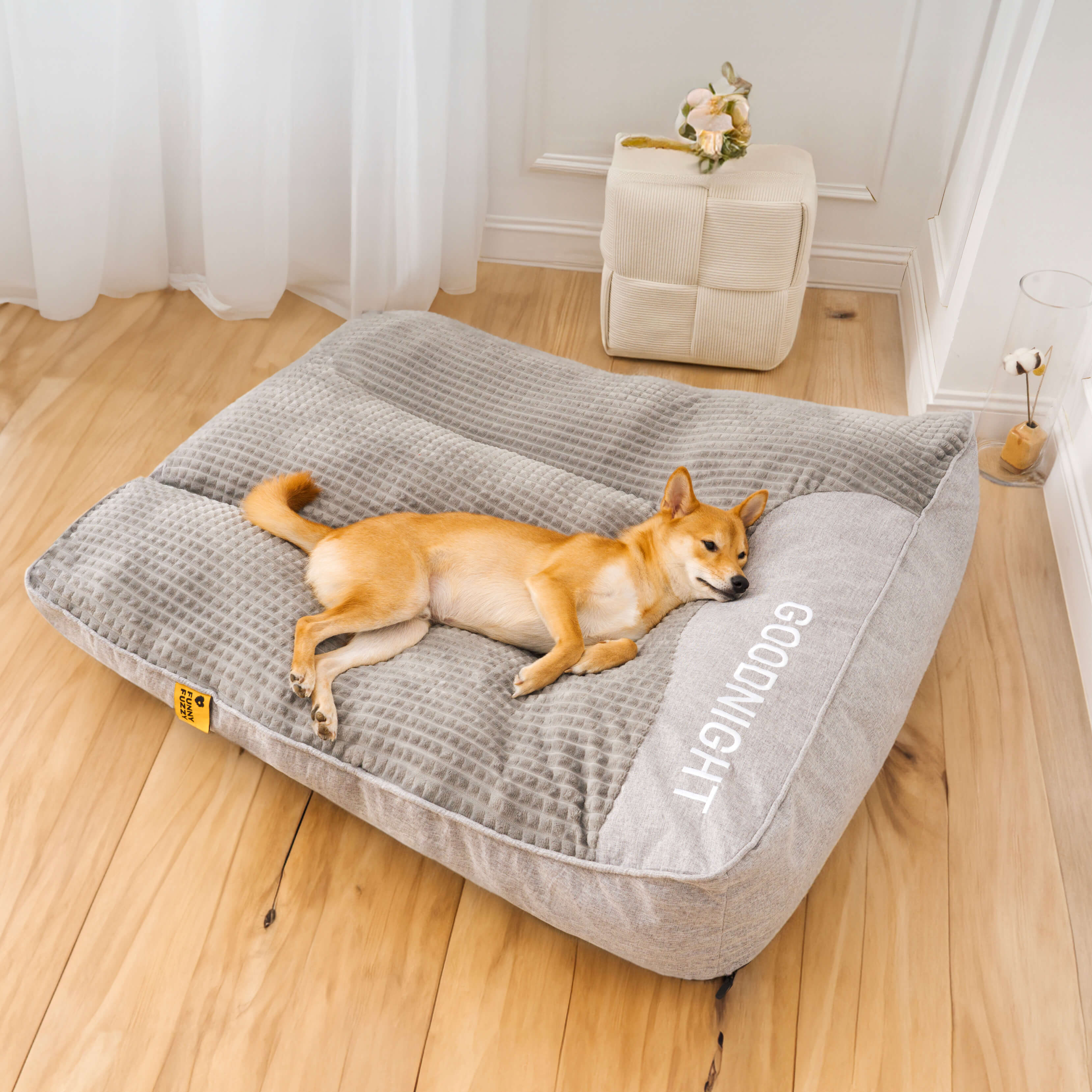 Large Thick Scratch-resistant Spine Protection Dog Cushion Bed - Image 11