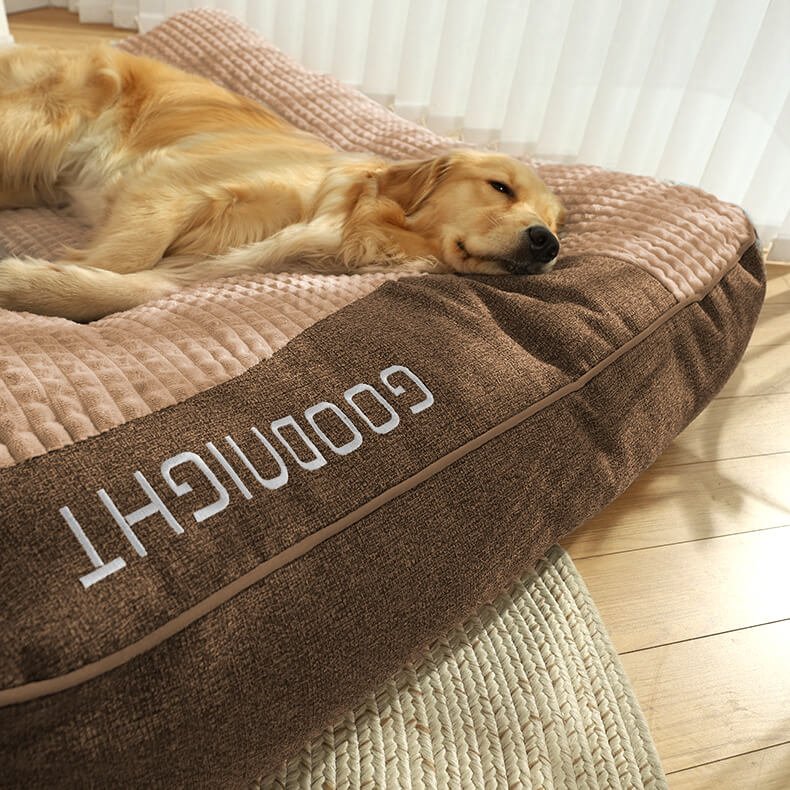 Large Thick Scratch-resistant Spine Protection Dog Cushion Bed - Image 6