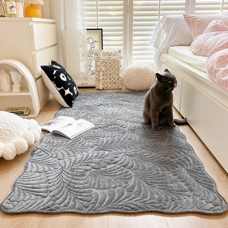 Leaf Cotton Carpet Anti-scratch Protective Couch Cover - Image 7