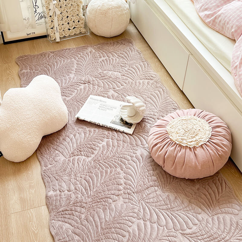 Leaf Cotton Carpet Anti-scratch Protective Couch Cover - Image 8