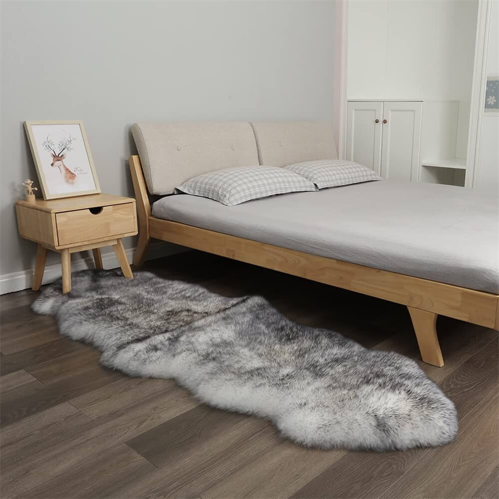 Long Plush Soft Irregular Cashmere Rug – Cosy Comfort for Your Home - Image 8