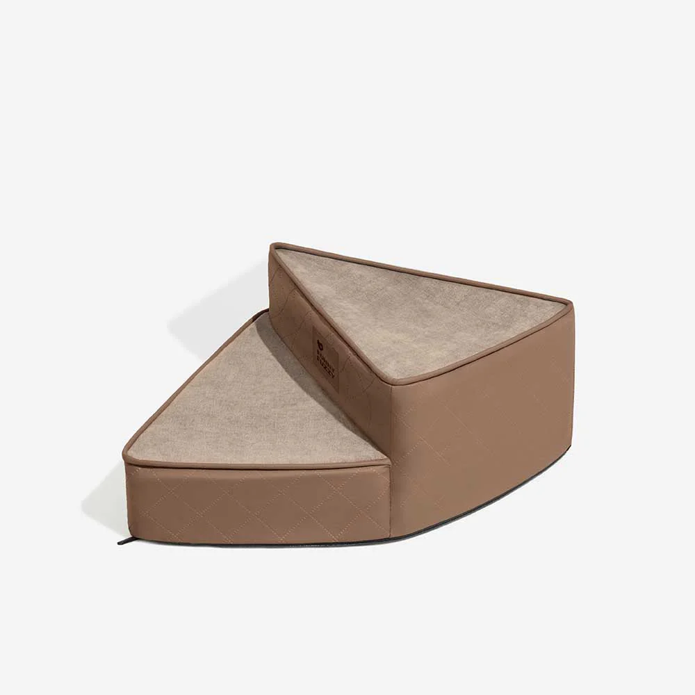 Luxe Water-repellent Faux Leather Removable Spiral Pet Stairs - StepEase - Image 21