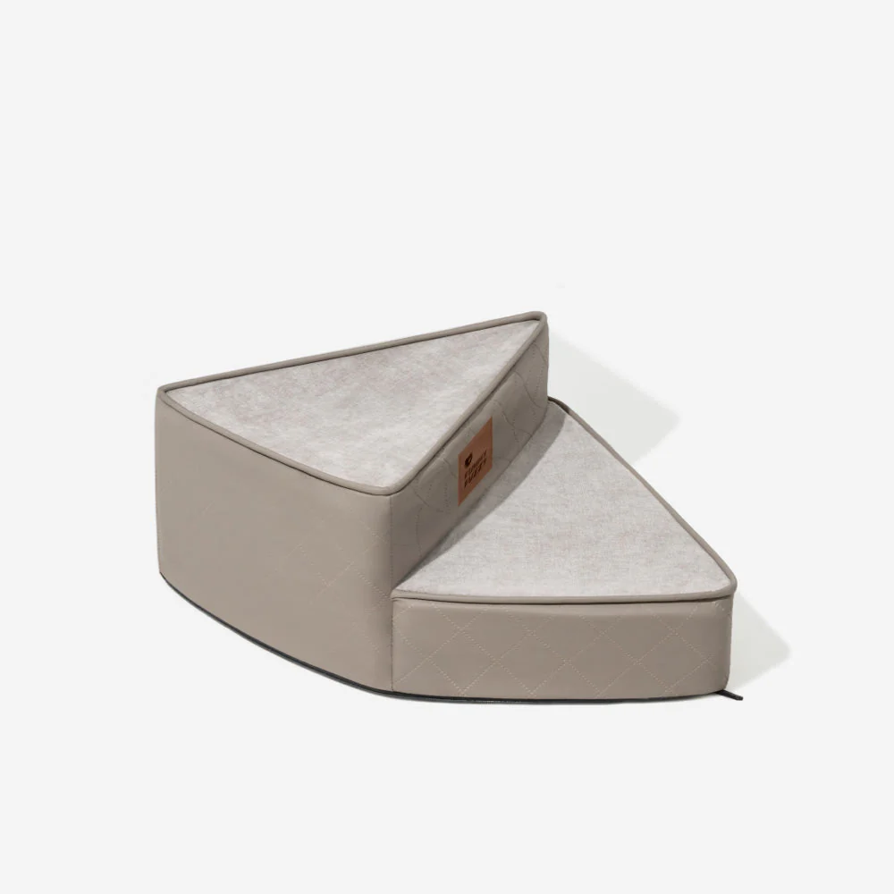 Luxe Water-repellent Faux Leather Removable Spiral Pet Stairs - StepEase - Image 29