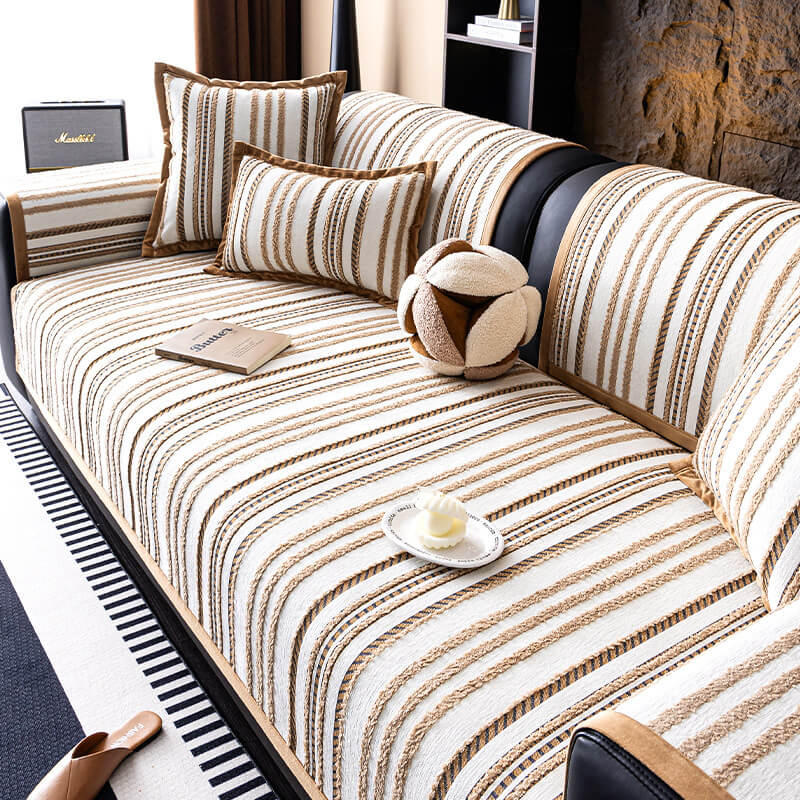 Luxury Chenille Soft Wear-Resistant and Non-Slip Sofa Protection Couch Cover - Image 4