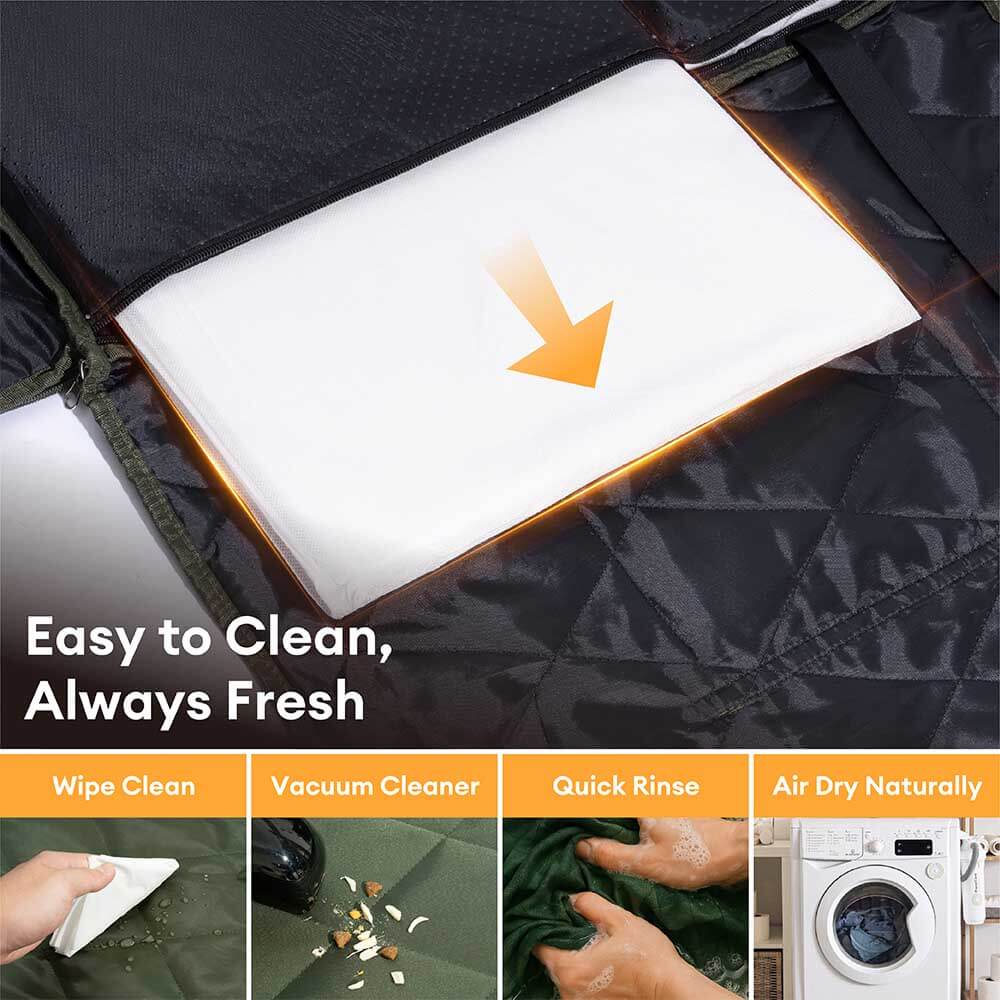 Mobile Bedroom Extra-Large Full Coverage Dog Back Seat Extender - Ideal for Travel & Camping - Image 7