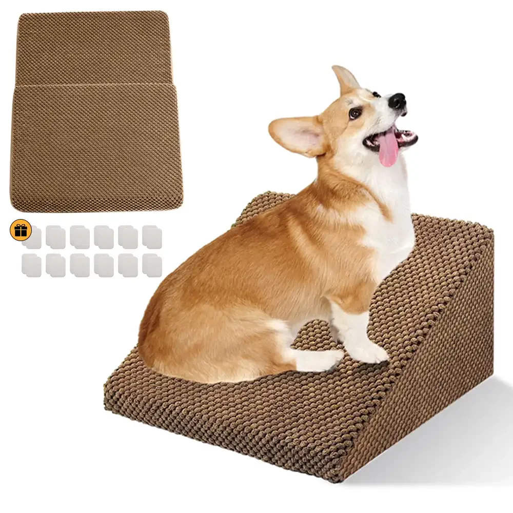 Modular Foam Dog Ramp Stairs for Staircase Stairs with Velcro - Image 14