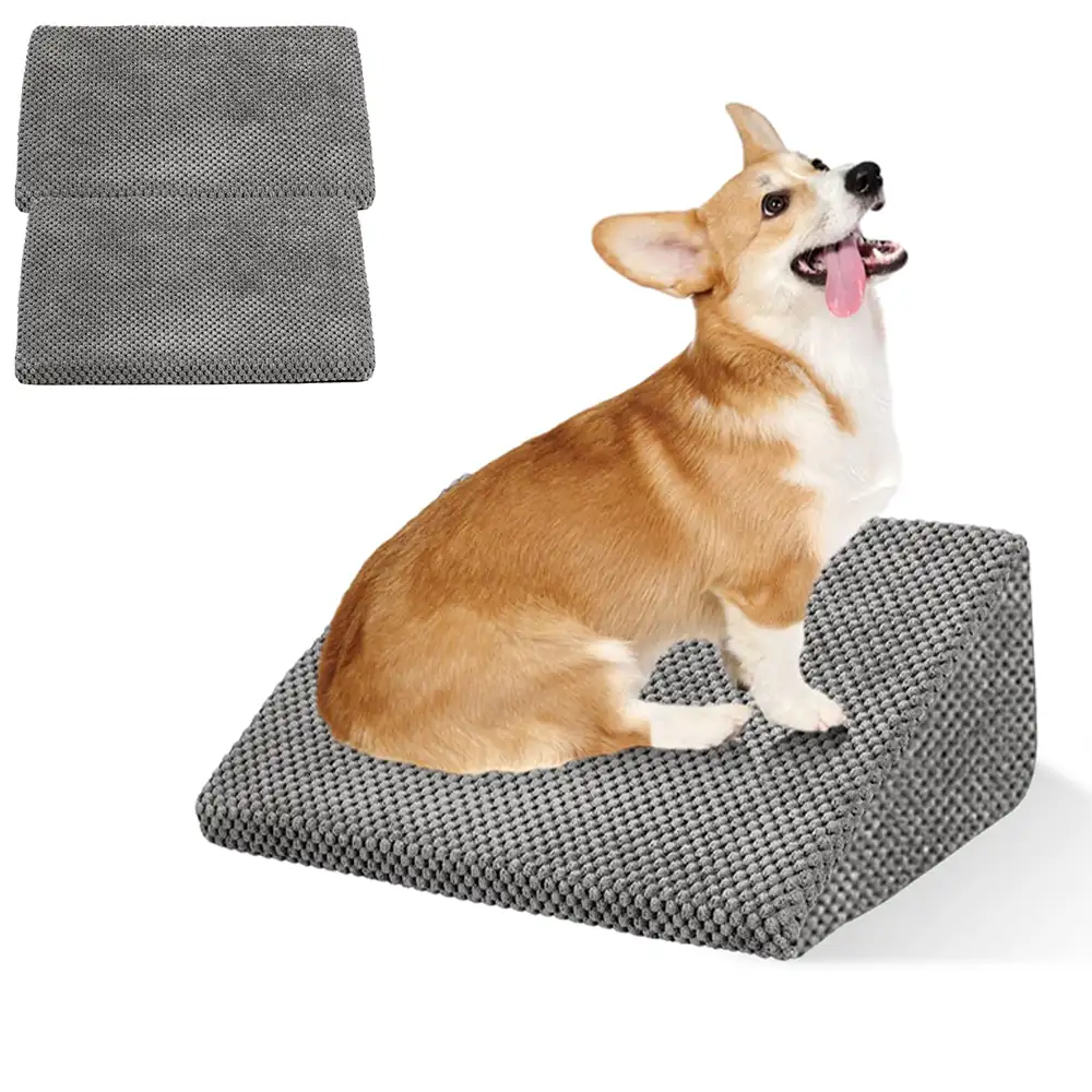 Modular Foam Dog Ramp Stairs for Staircase Stairs with Velcro - Image 17