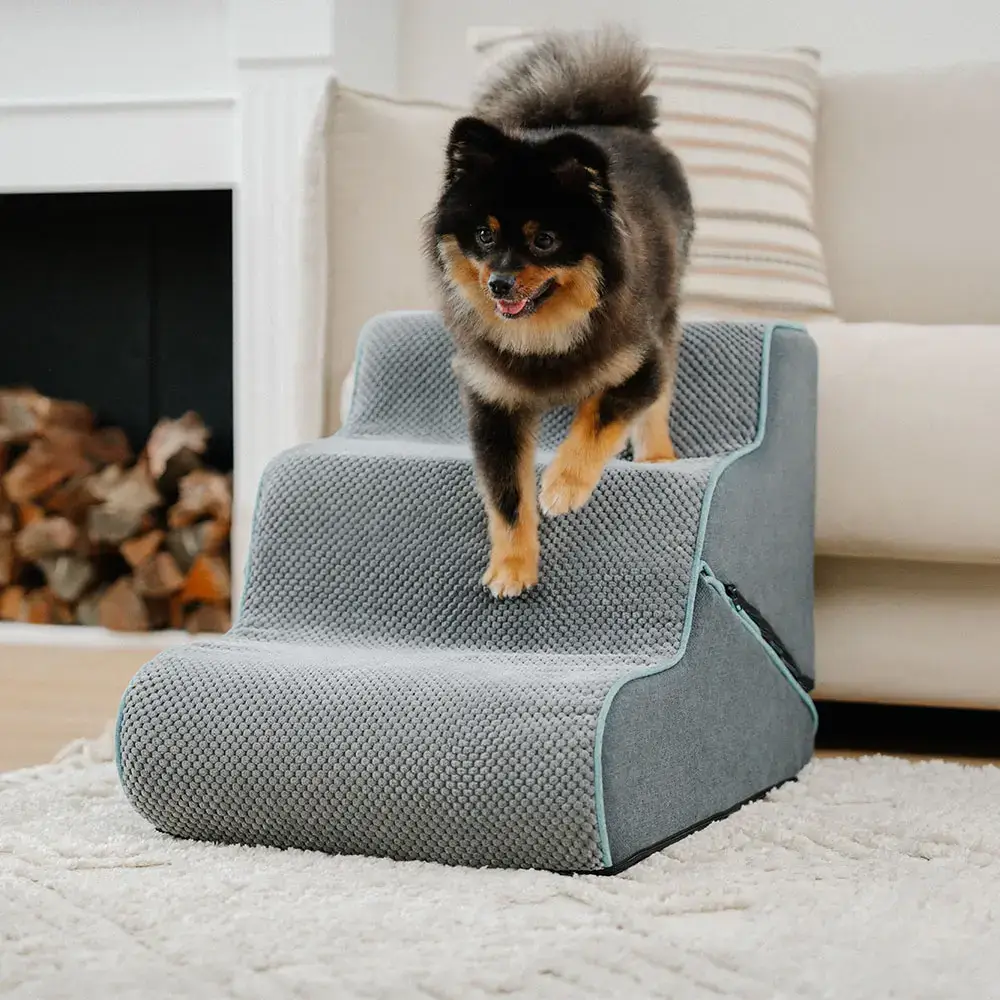Multifunctional 2-in-1 Foldable Dog Stairs with Ramp Mode - Image 10