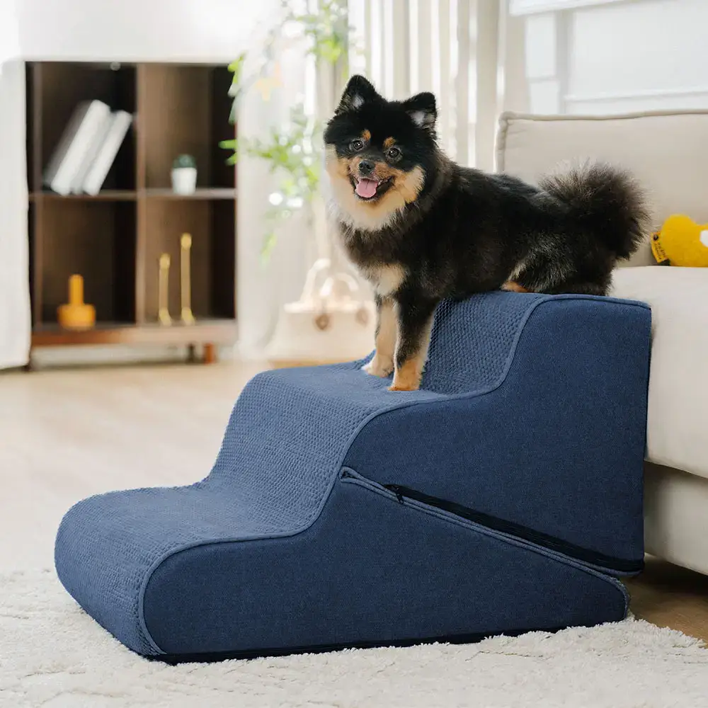 Multifunctional 2-in-1 Foldable Dog Stairs with Ramp Mode - Image 11