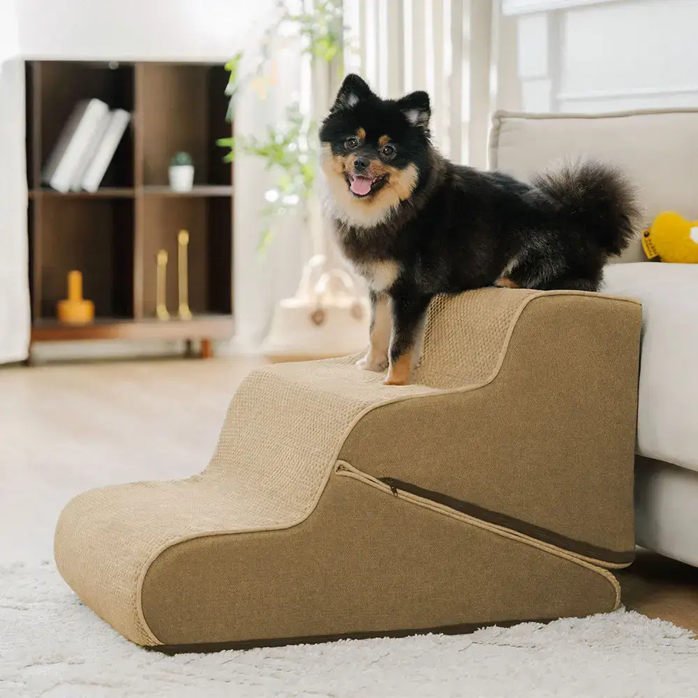 Multifunctional 2-in-1 Foldable Dog Stairs with Ramp Mode - Image 12