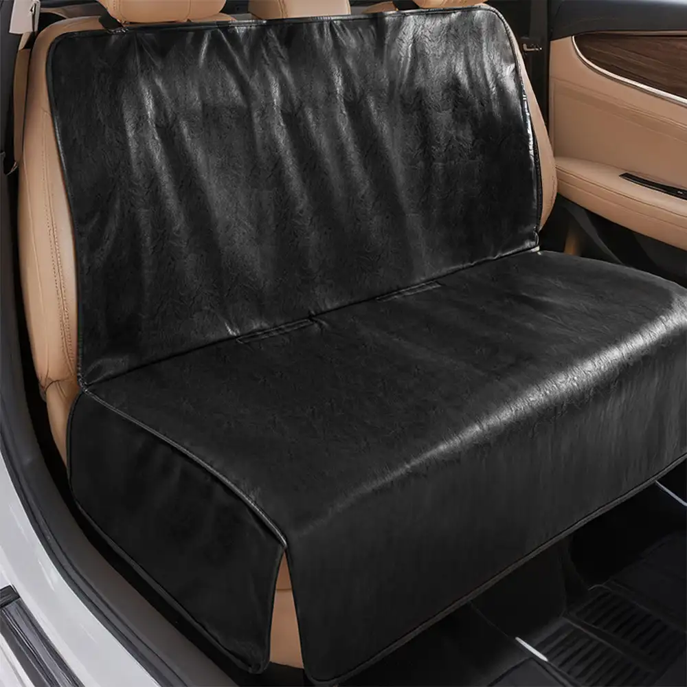 Pet Friendly Faux Leather Car Seat Mask - Waterproof And Stain Resistant - Image 14