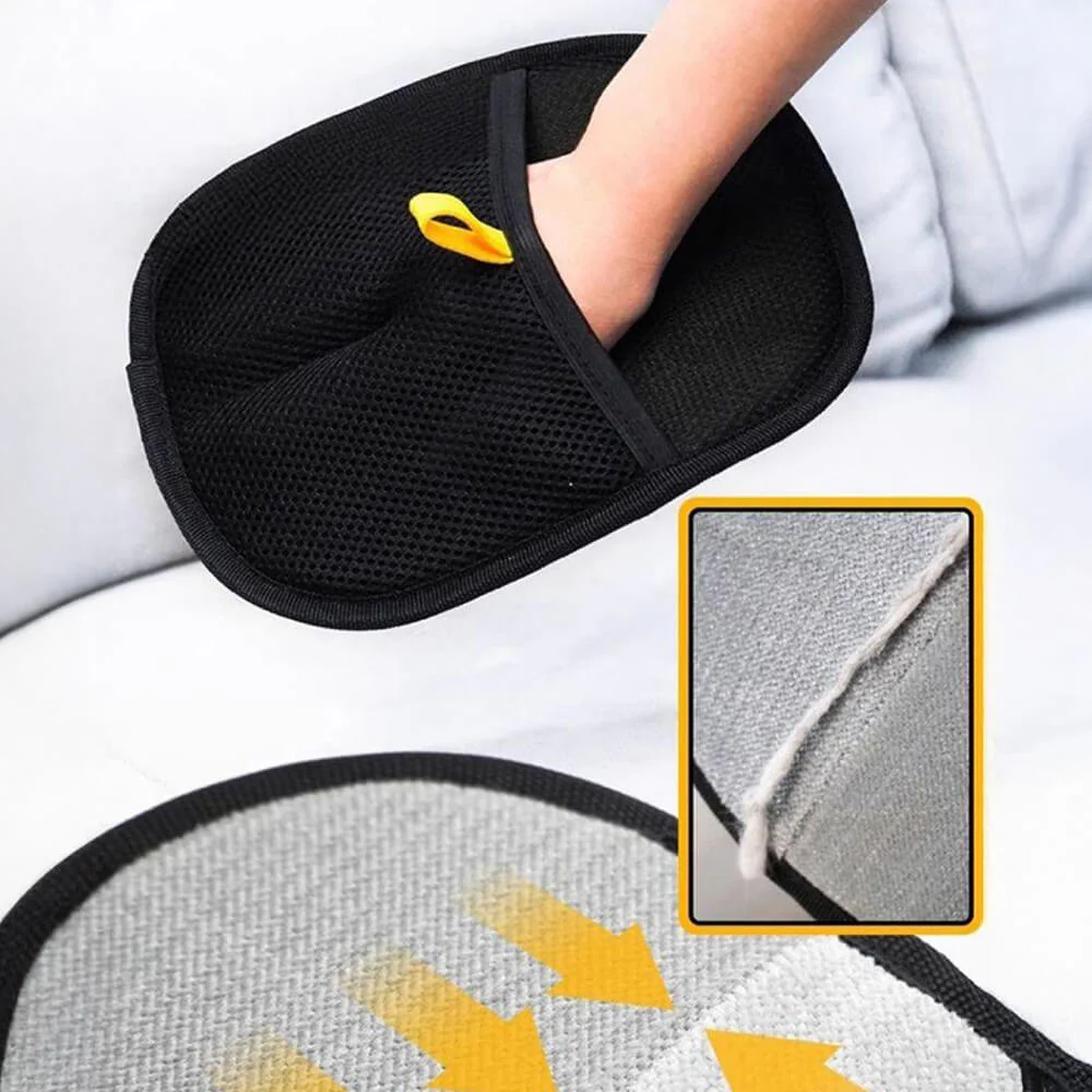 Pet Hair Removal Glove with Dual-Sided Electrostatic Bristles-Limited Quantity - Image 4