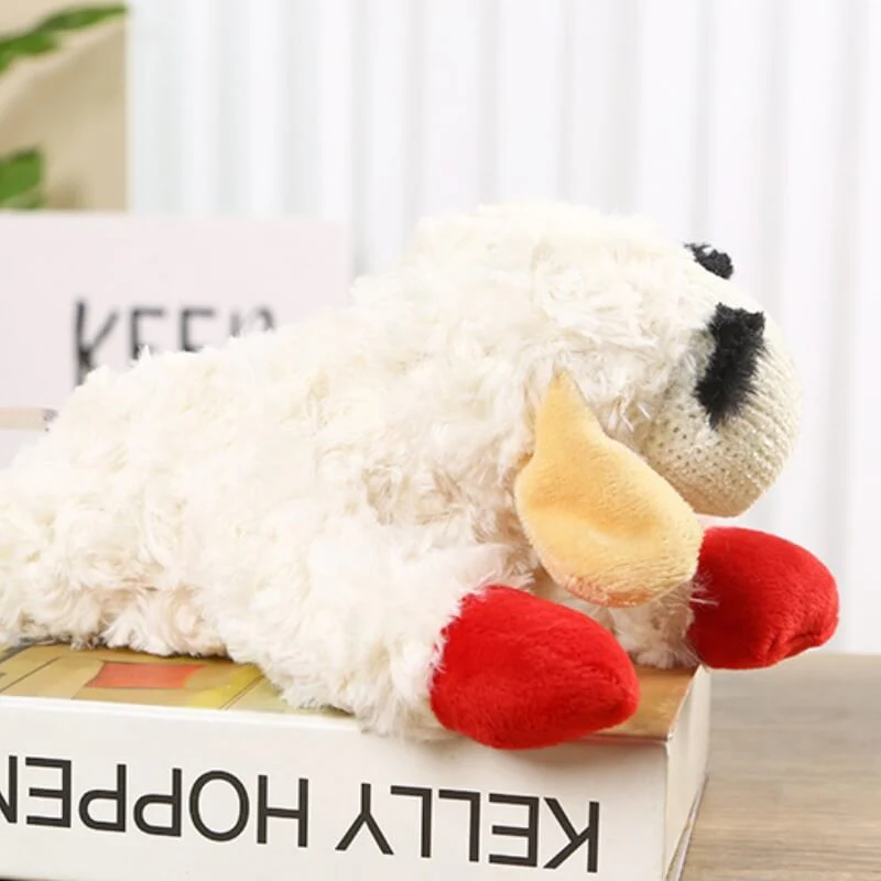Plush Lamb Squeaker Toy Dog Interactive Toy - Image 5