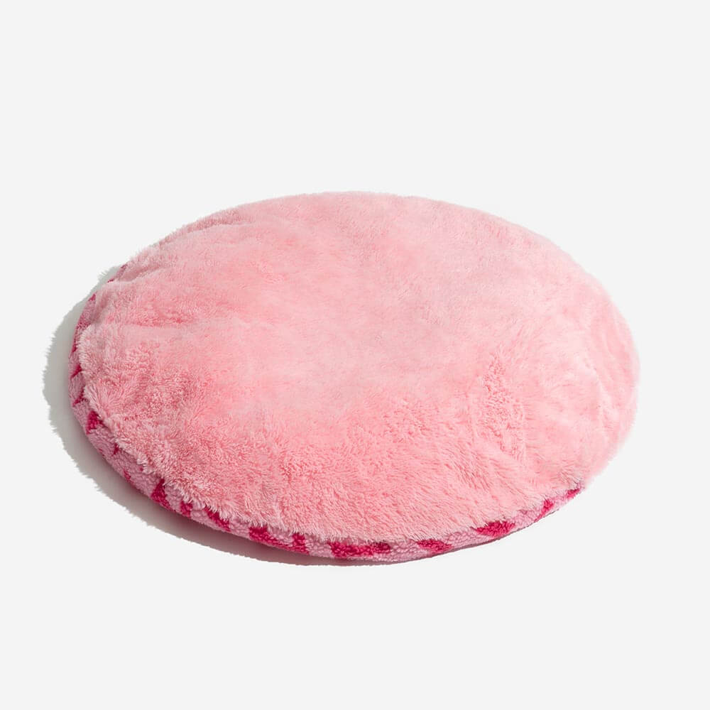 Plush Retreat Chevron Dog Bed-The Warm Hugger - Image 12