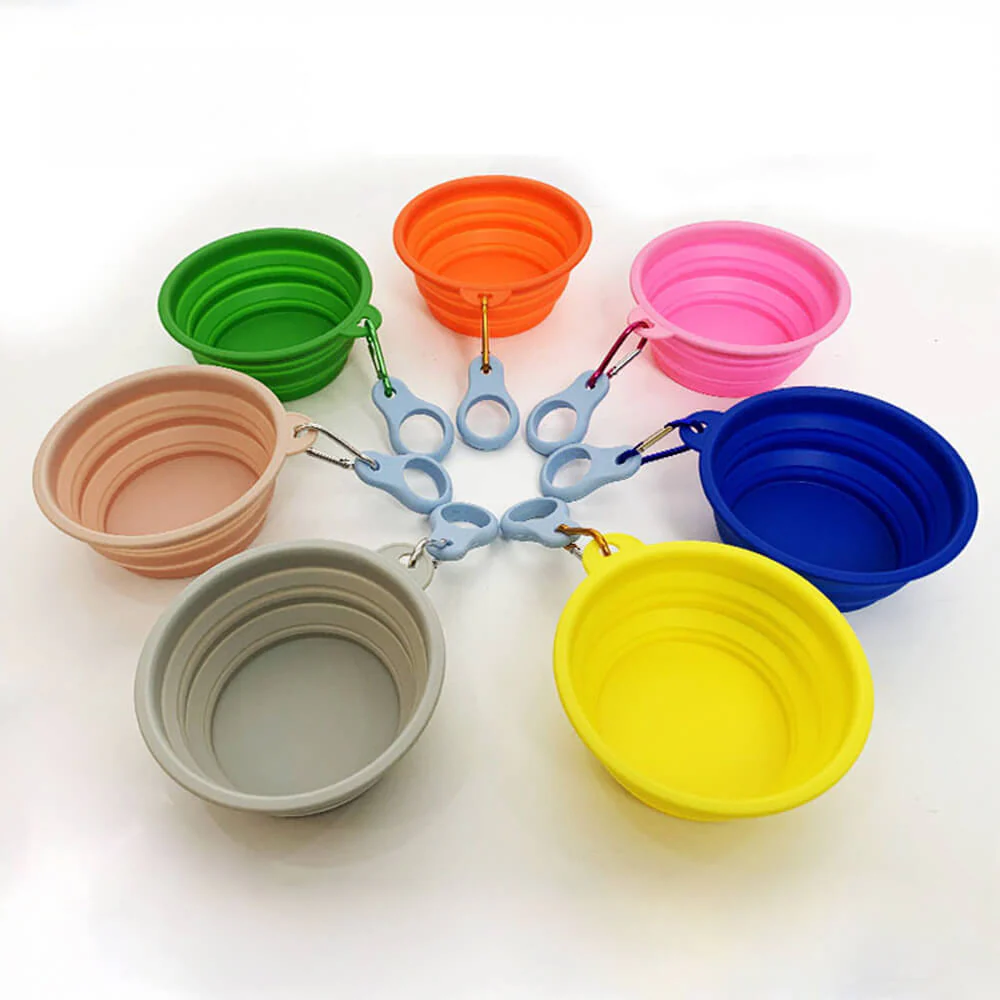 Portable Foldable Expandable Silicone Dog Food & Water Bowl-Limited Quantity - Image 11
