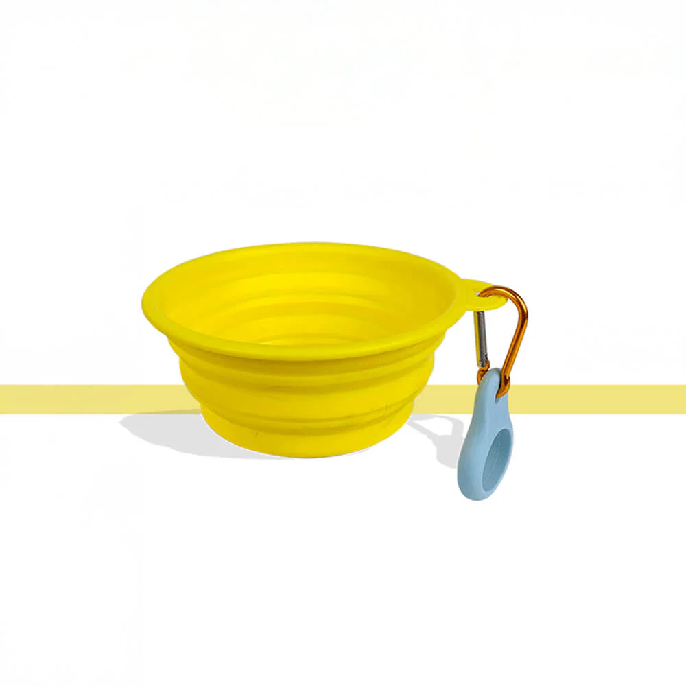 Portable Foldable Expandable Silicone Dog Food & Water Bowl-Limited Quantity - Image 3