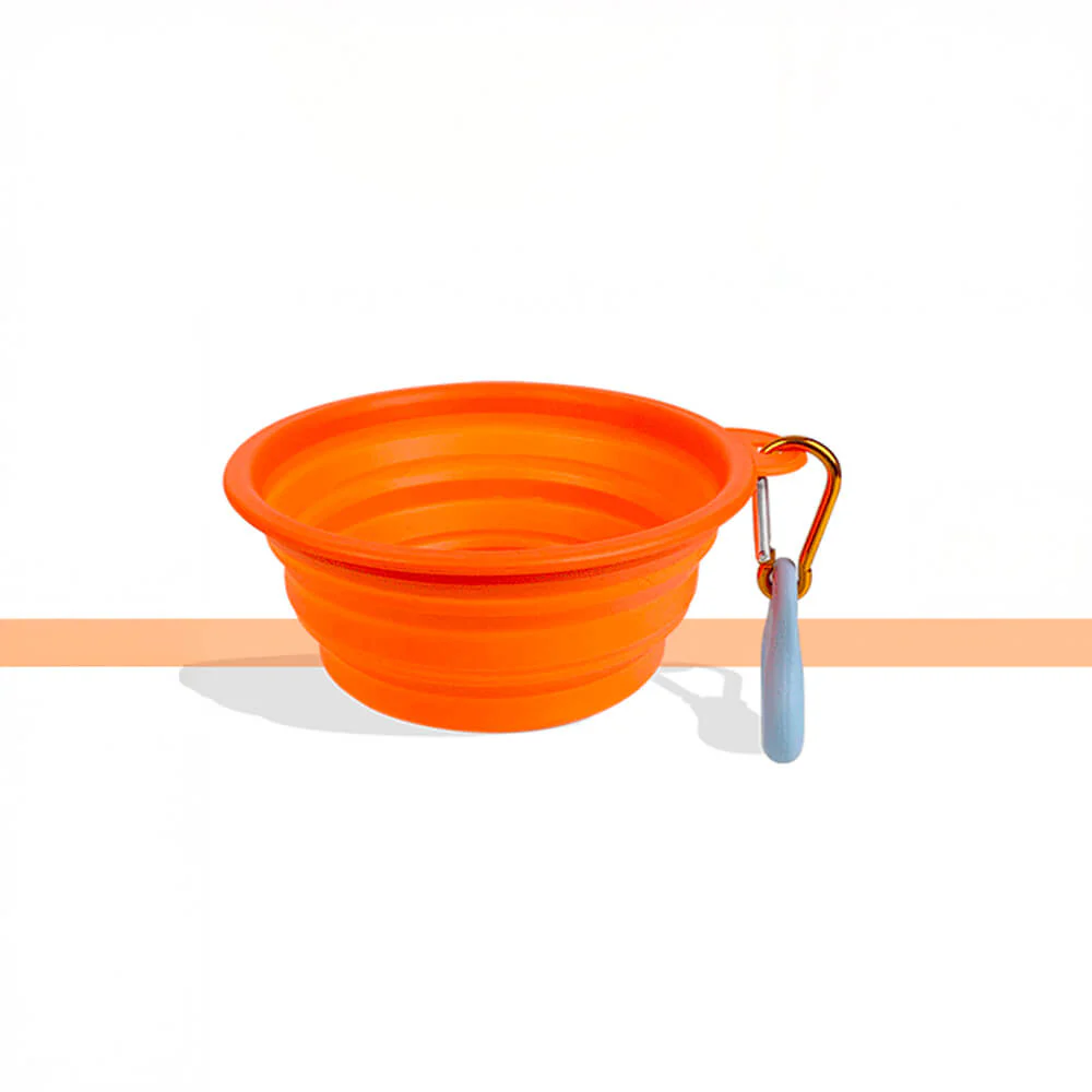 Portable Foldable Expandable Silicone Dog Food & Water Bowl-Limited Quantity - Image 5