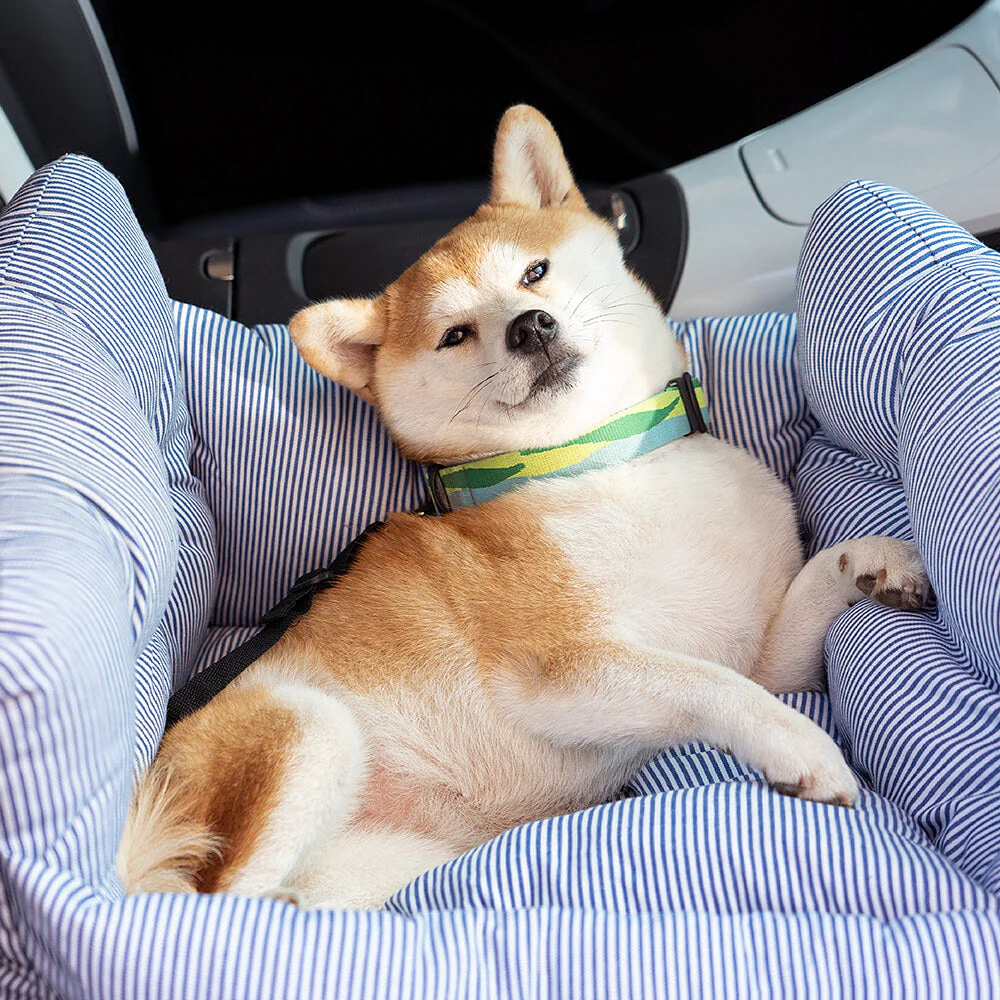 Portable Leisure Outing Pet Booster Large Dog Car Seat Bed - Image 11