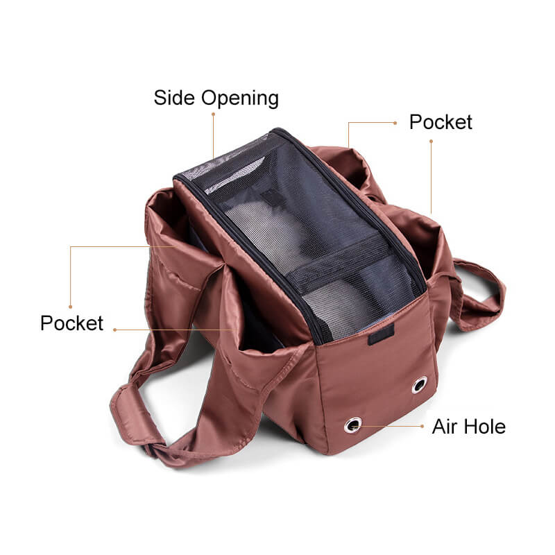 Portable Shoulder Pet Carrier Bag - Image 4