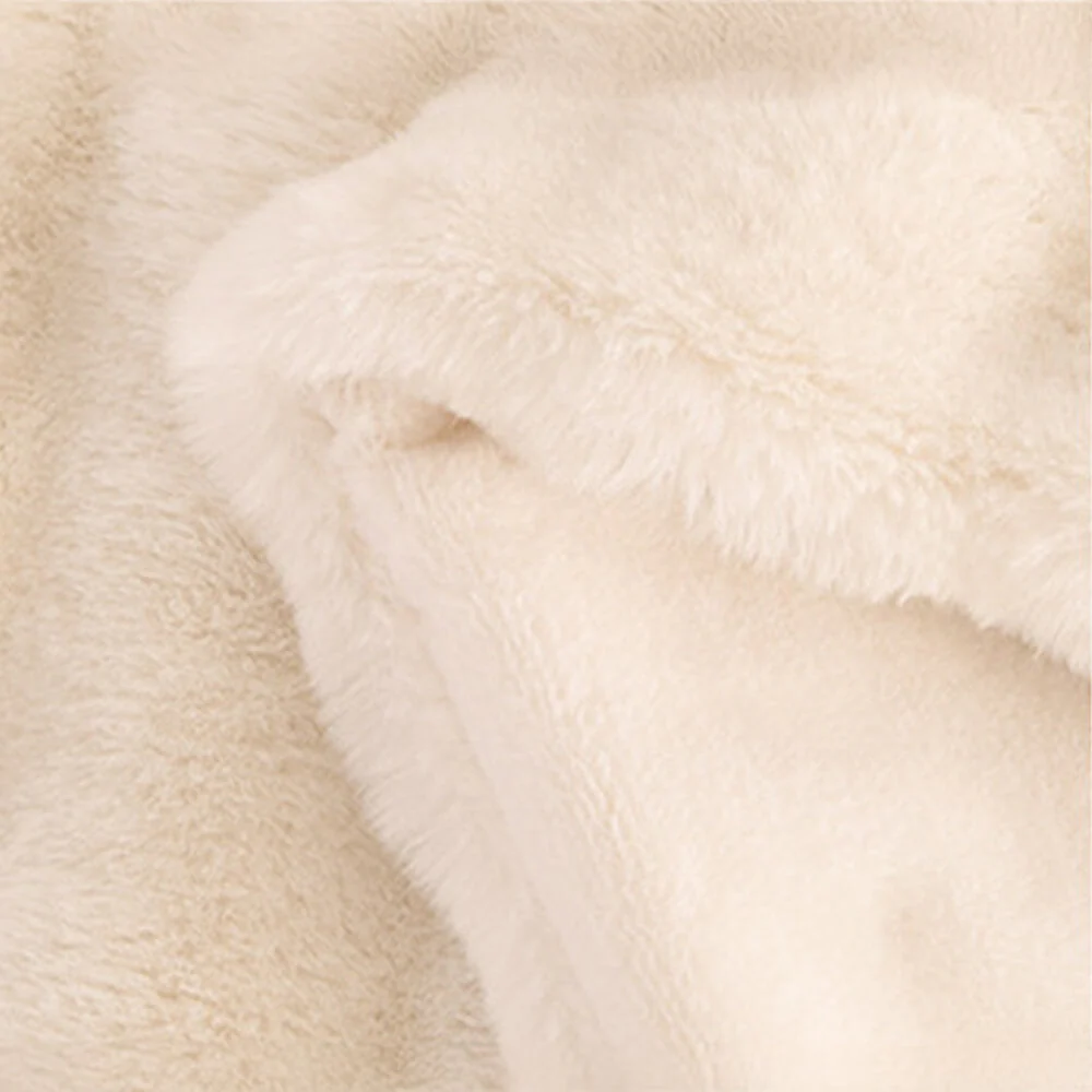Premium Bubble Double Layer Thickened Faux Rabbit Fur Blanket - Image 11