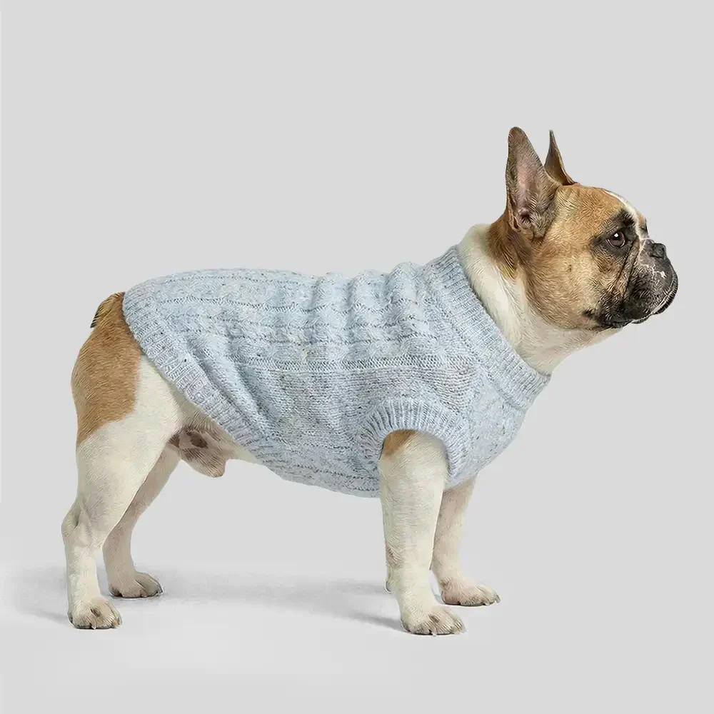 Soft Warm Thick-Knitted Dog Jumper – Designed For Dachshunds, French Bulldogs & Pugs - Image 3