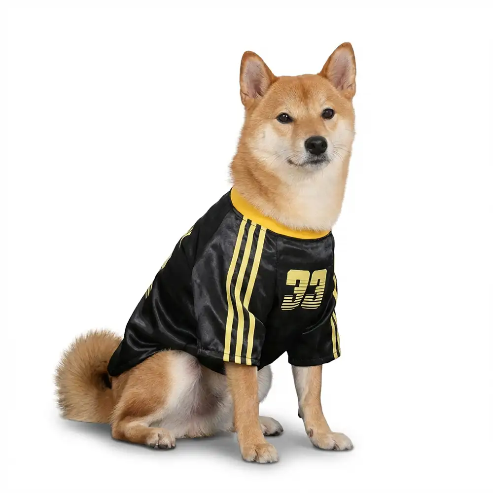 Striped Retro Reflective Dog T-Shirt for All Breeds - Image 2