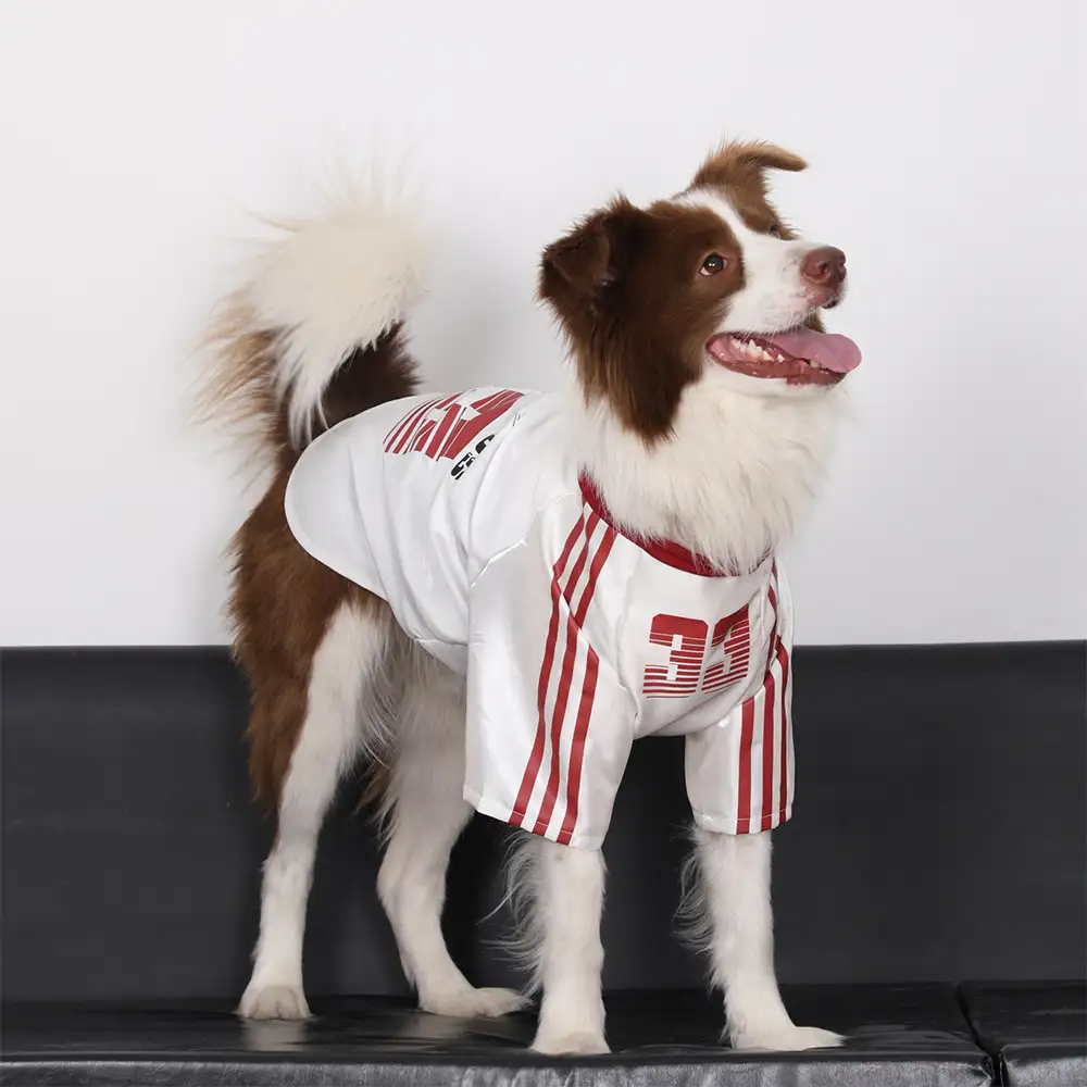 Striped Retro Reflective Dog T-Shirt for All Breeds - Image 5