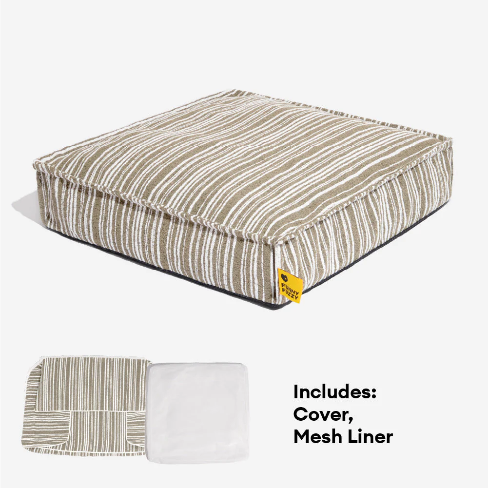 Sustainable Storage Pouf Ottoman & Dog Bed - Funnyfuzzy SnugNest - Image 18