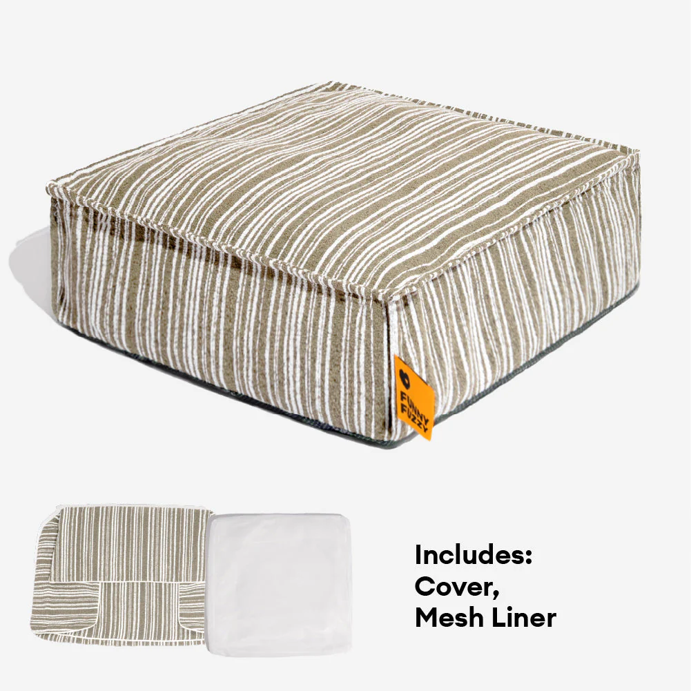 Sustainable Storage Pouf Ottoman & Dog Bed - Funnyfuzzy SnugNest - Image 19