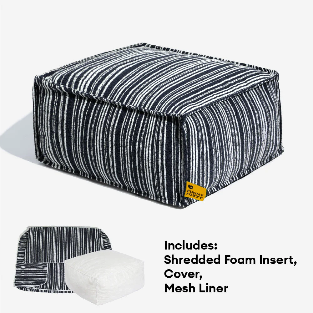 Sustainable Storage Pouf Ottoman & Dog Bed - Funnyfuzzy SnugNest - Image 22