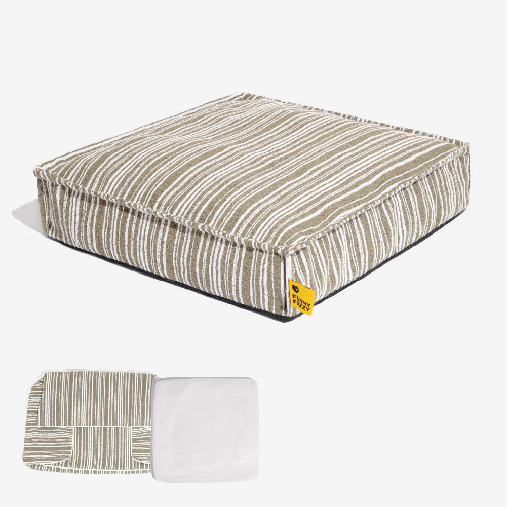 Sustainable Storage Pouf Ottoman & Dog Bed - Funnyfuzzy SnugNest - Image 36