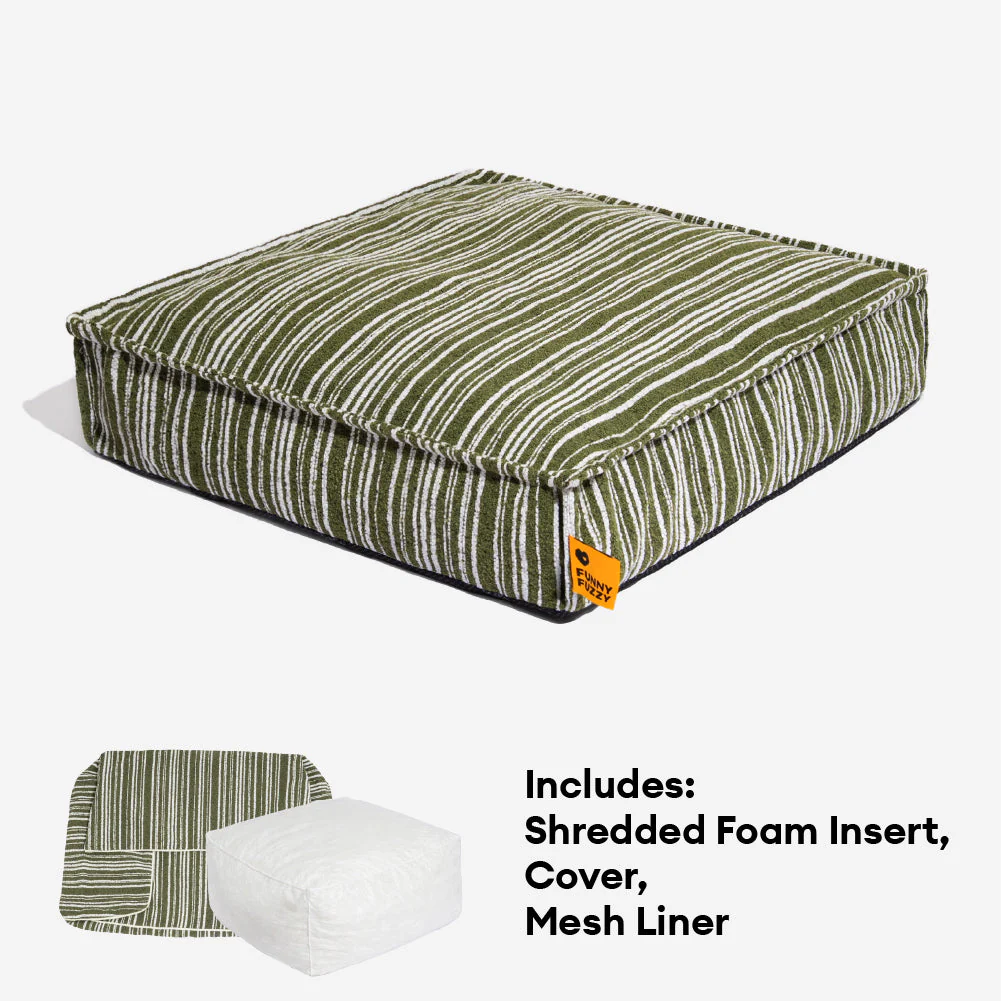 Sustainable Storage Pouf Ottoman & Dog Bed - Funnyfuzzy SnugNest - Image 8