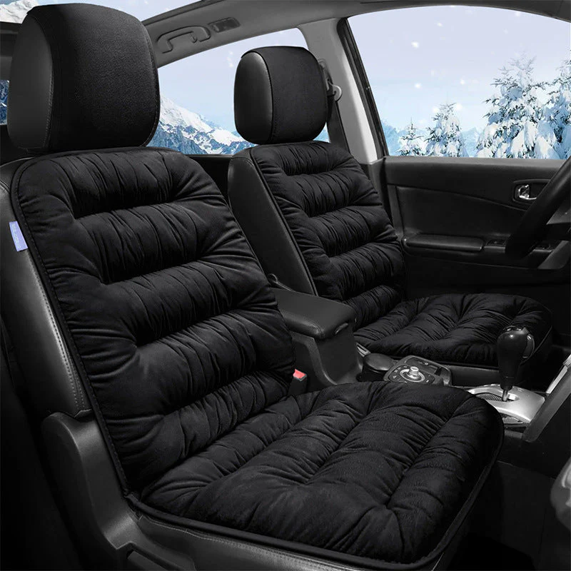 Thick Crystal Velvet Washable Human Pet Car Seat Cover - Image 3