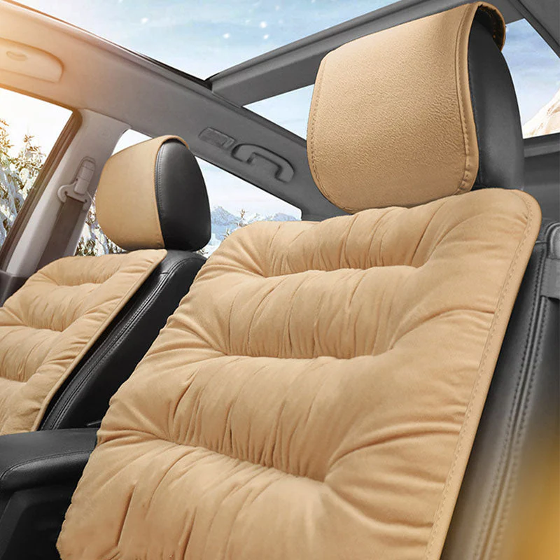 Thick Crystal Velvet Washable Human Pet Car Seat Cover - Image 7
