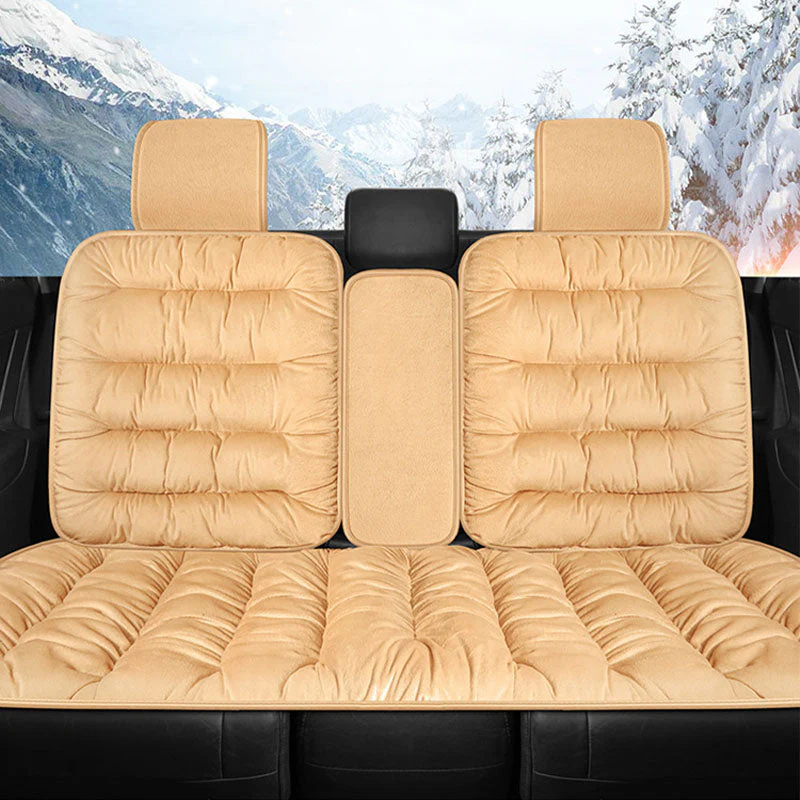 Thick Crystal Velvet Washable Human Pet Car Seat Cover - Image 8