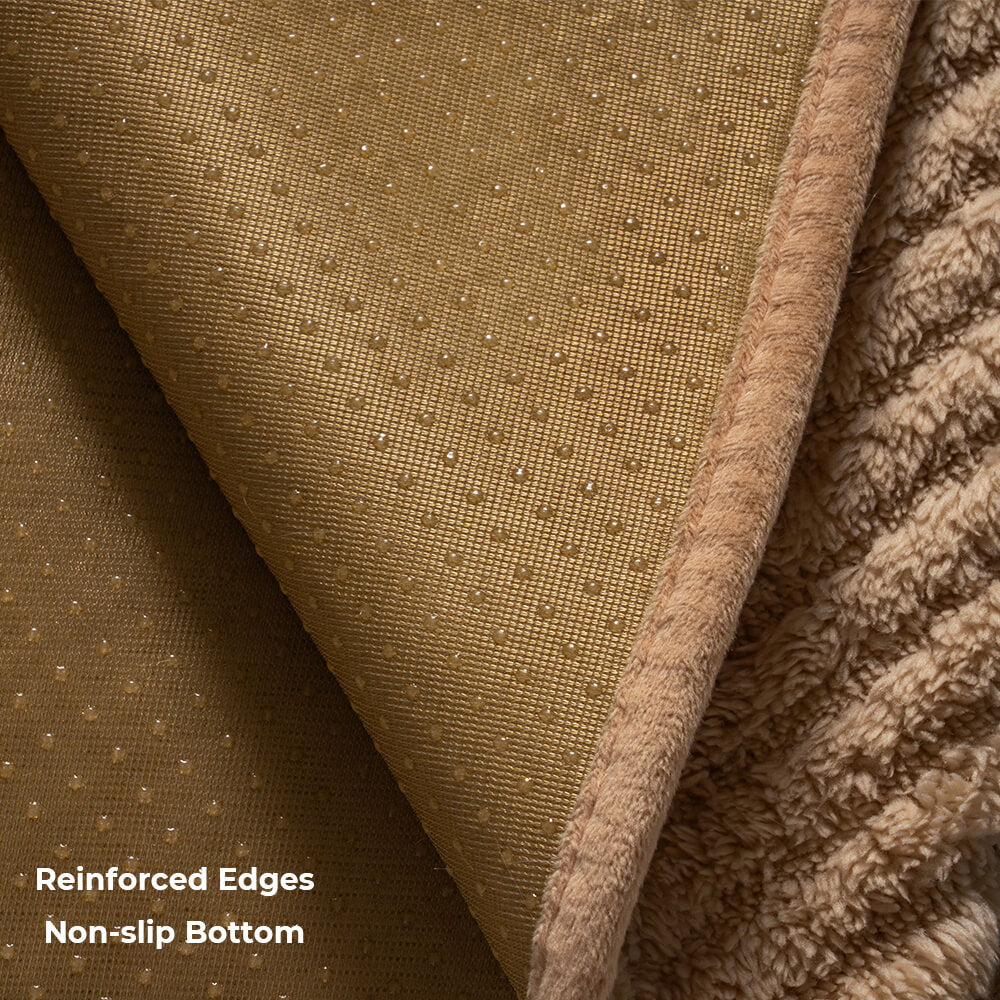 Thickened Plush Herringbone Non-slip Couch Cover - Image 8