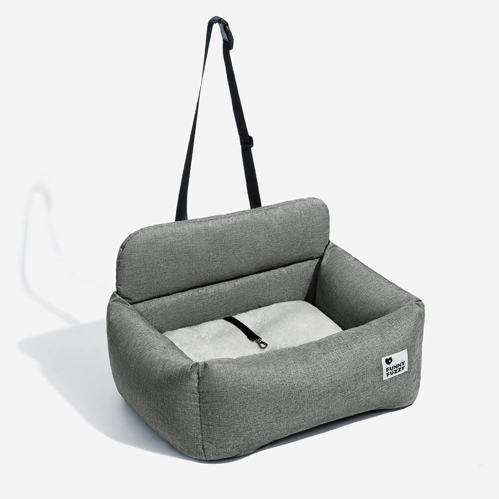 Travel Bolster Full Durable Washable Dog Car Back Seat Bed - Image 11