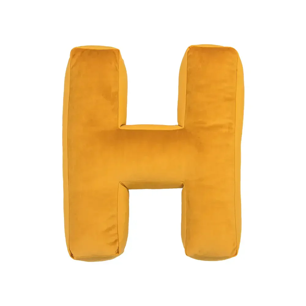 Velvet Letter Hugging Sofa Pillow - Image 15