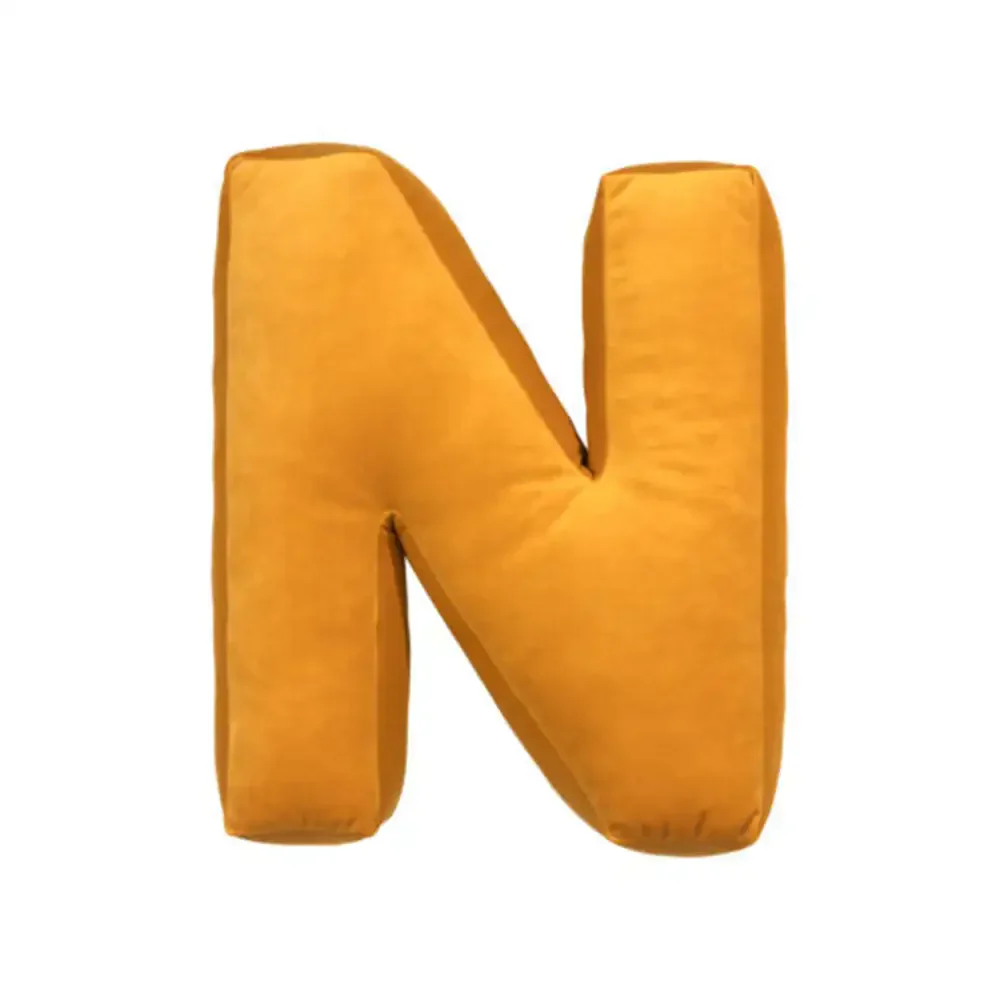 Velvet Letter Hugging Sofa Pillow - Image 21