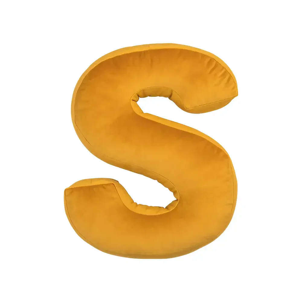 Velvet Letter Hugging Sofa Pillow - Image 25