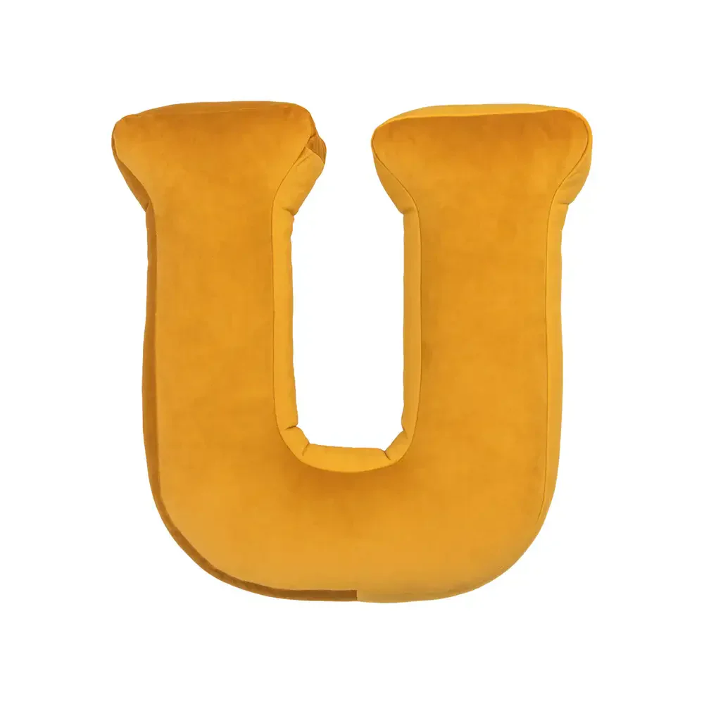 Velvet Letter Hugging Sofa Pillow - Image 27