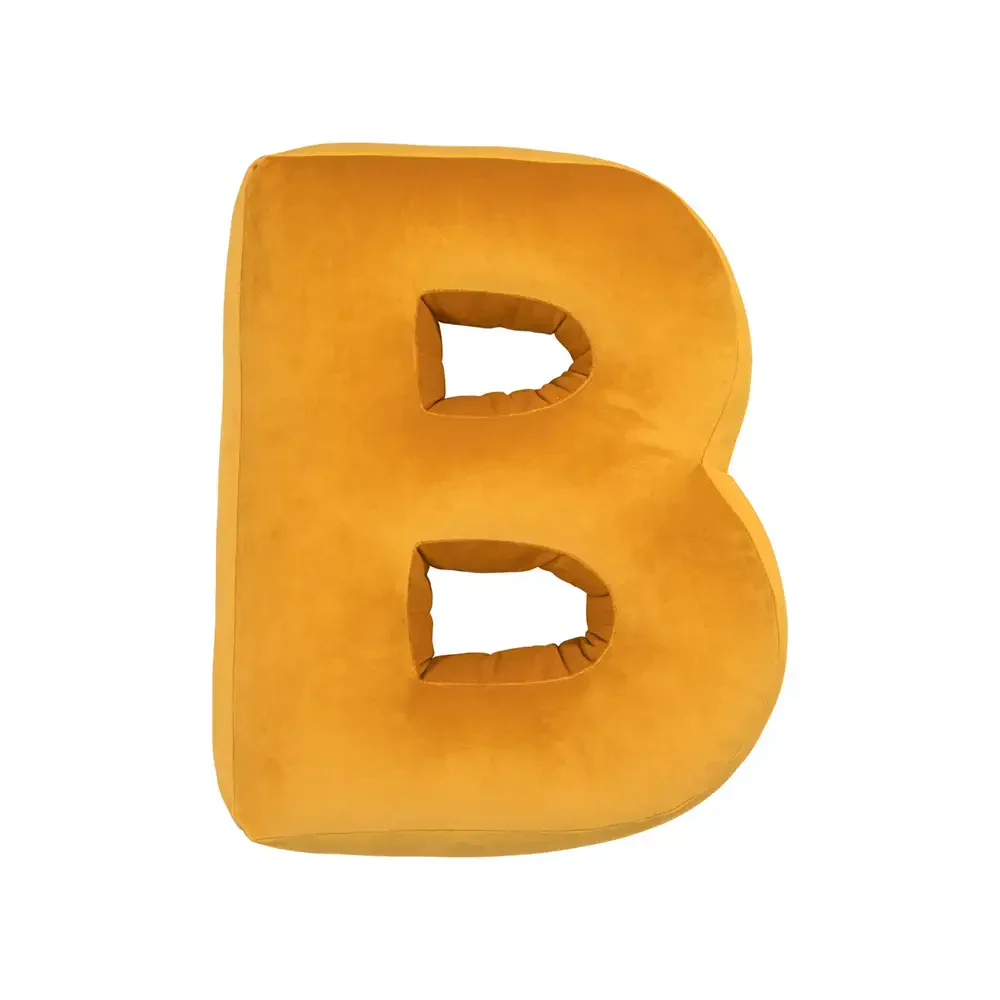 Velvet Letter Hugging Sofa Pillow - Image 9