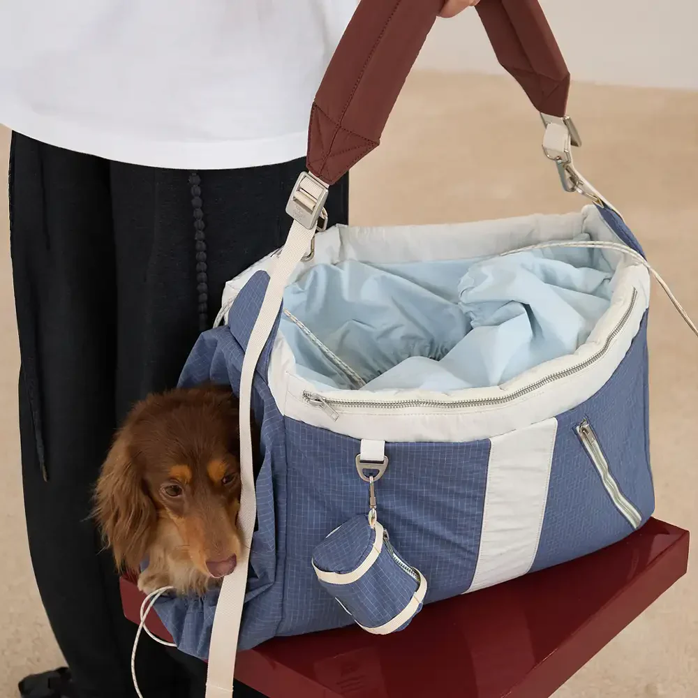 Vintage Breezy Outdoor Waterproof Large-Capacity Travel Pet Carrier Bag - Image 10