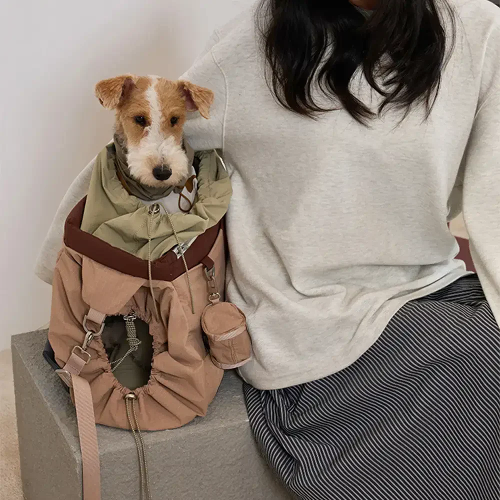 Vintage Breezy Outdoor Waterproof Large-Capacity Travel Pet Carrier Bag - Image 15