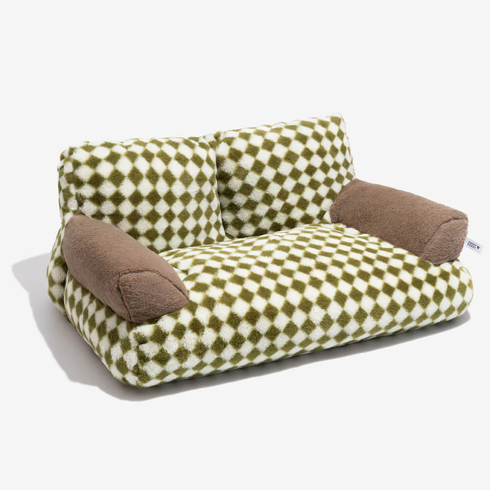 Vintage Leisure Diamond Cat Sofa Bed - Image 11