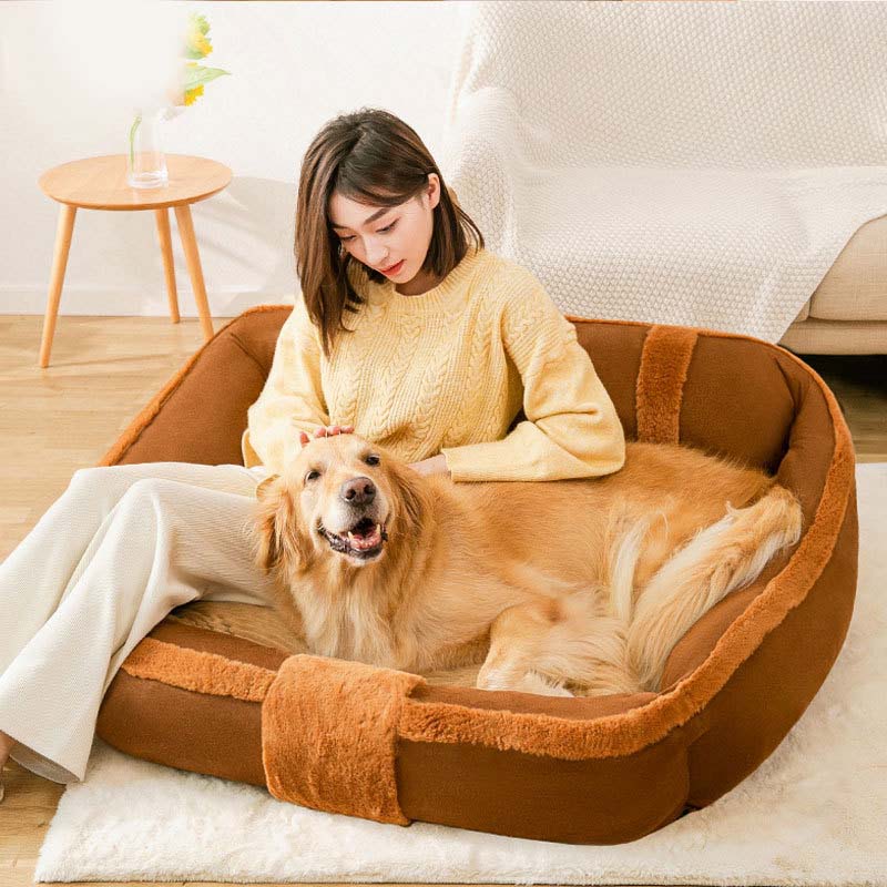 Vintage Warm Dog Sofa Bed - Image 11