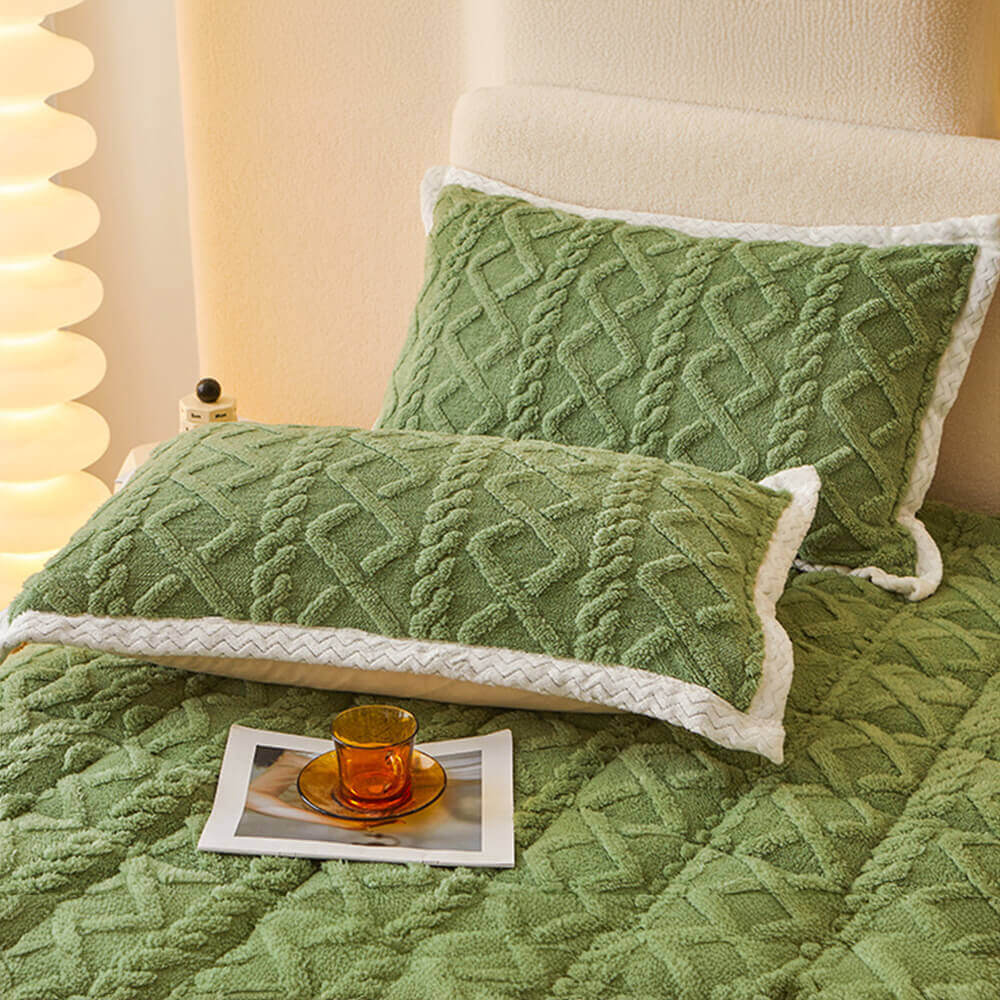 Washable Fluffy Fitted Sheet Mattress Cover - Image 6