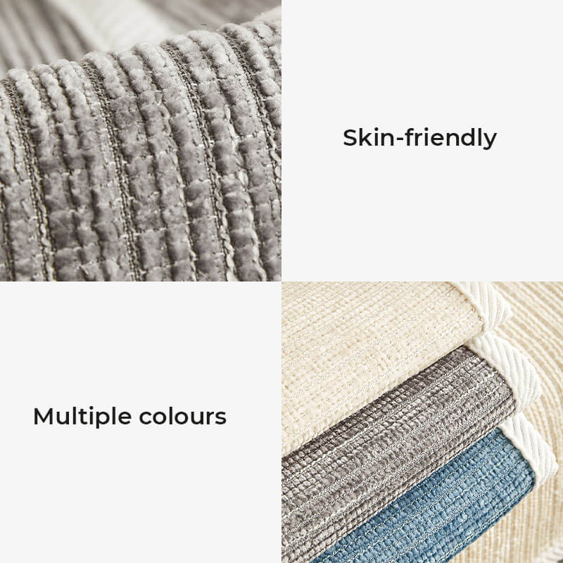 Waterproof Antimicrobial Simple Chenille Fabric Anti-scratch Couch Cover - Image 5